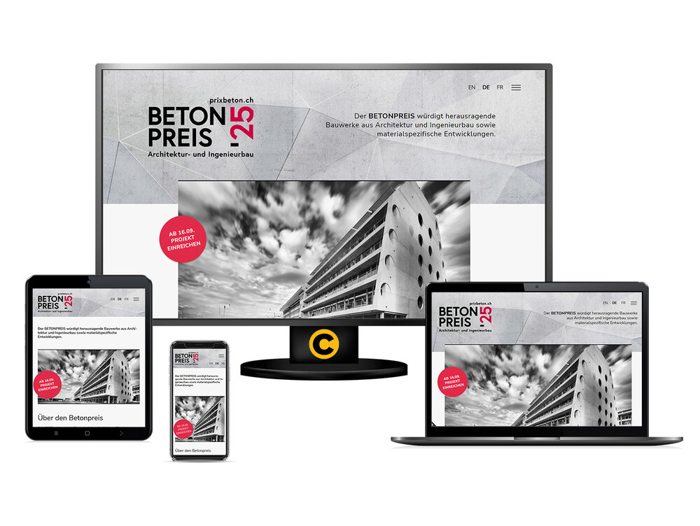 Betonpreis 2025 - Betonsuisse